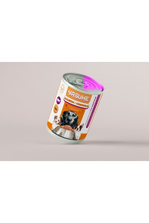 Yasuke Somonlu Köpek Konserve 415 Gr